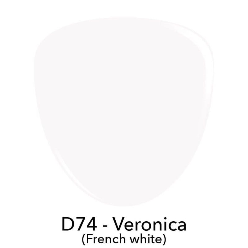 Revel Nail Dip Powder D74 Veronica (French White)