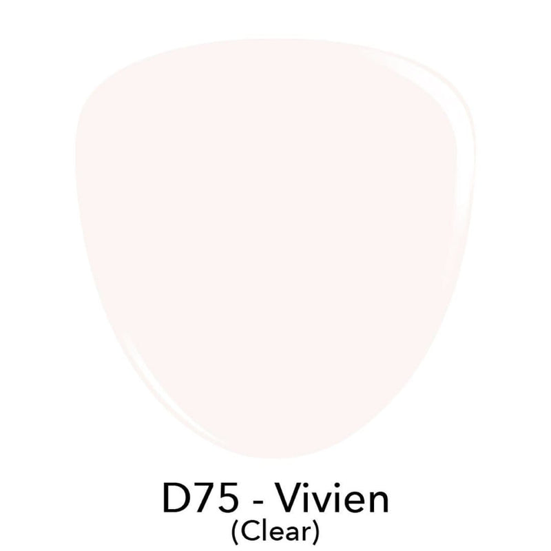 Revel Nail Dip Powder D75 Vivien (Clear)